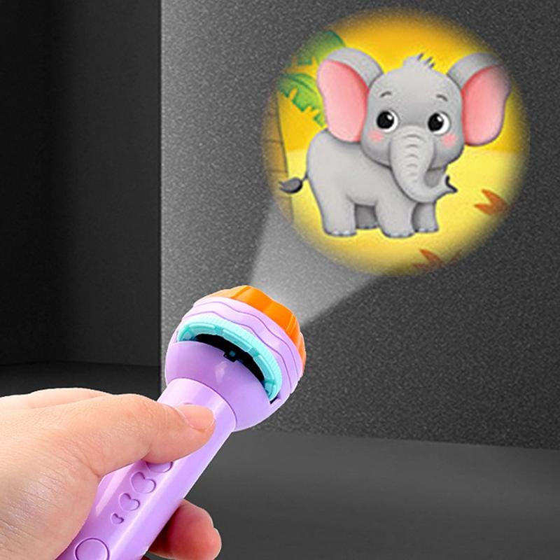 Mini Flashlight Projector Torch Toy