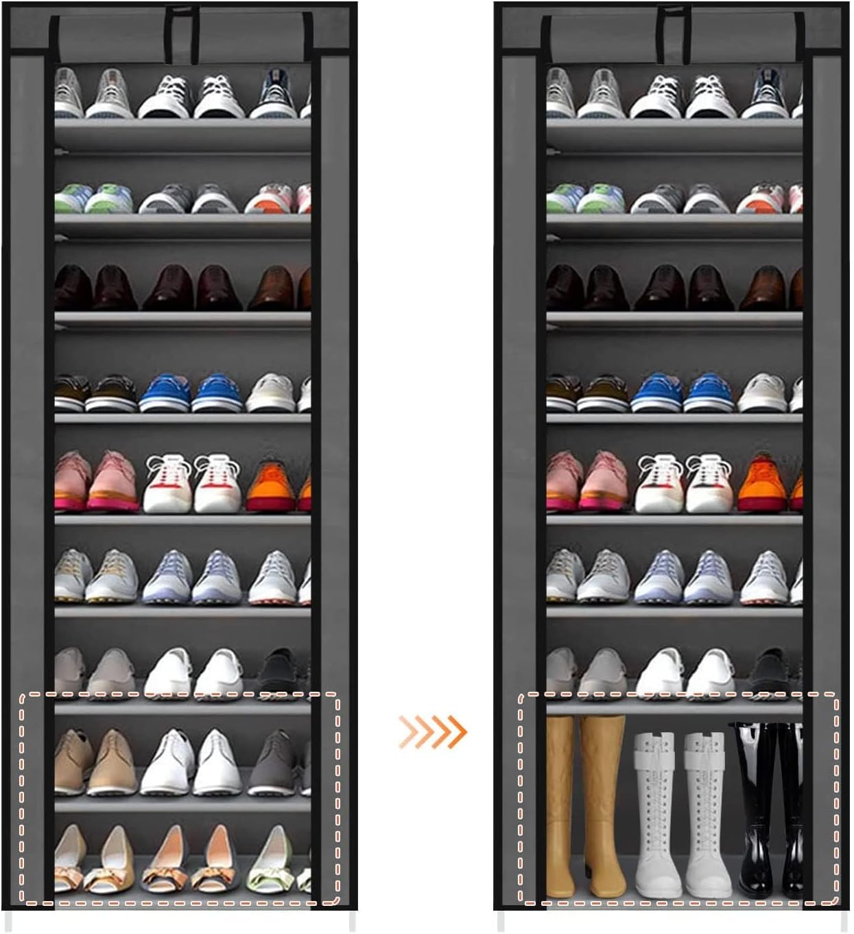 Dust Proof Shoe Rack