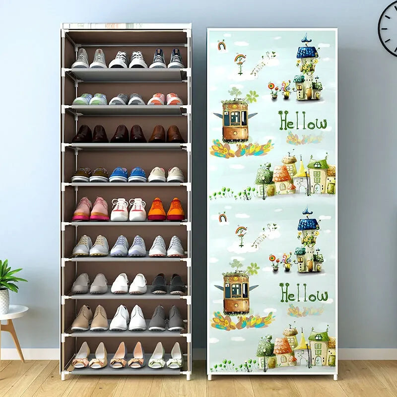 Dust Proof Shoe Rack