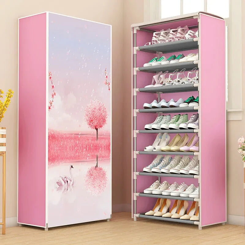 Dust Proof Shoe Rack