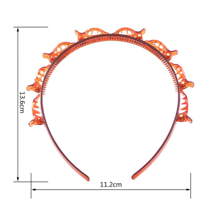 Double Bangs Headband / Hair Twister Headband