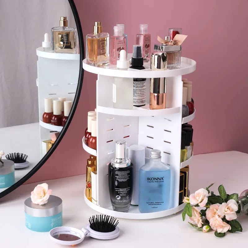 Rotating Cosmetic Organizer