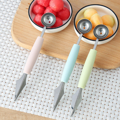 2 In 1 Melon Scoop Knife