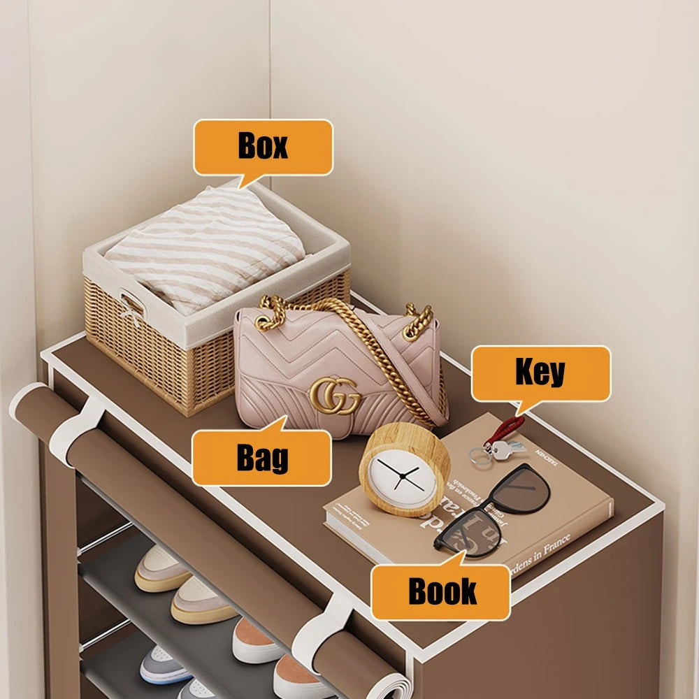 Dust Proof Shoe Rack