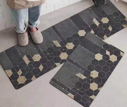 2 PCS Anti Slip Kitchen Floor Mats
