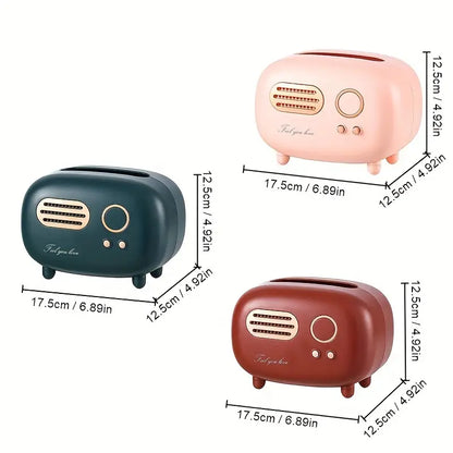 Radio Tissue Box Holder