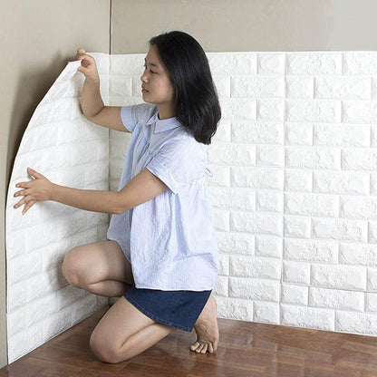 3D Brick Wall Sticker
