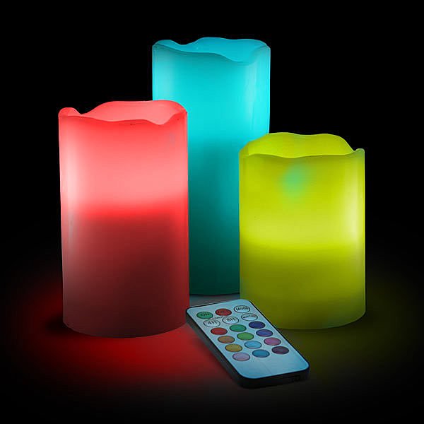 Color Changing LED Candles
