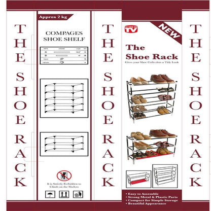 5 Layers Metal Shoe Rack