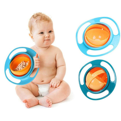 Spill Free Gyro Bowl For Kids