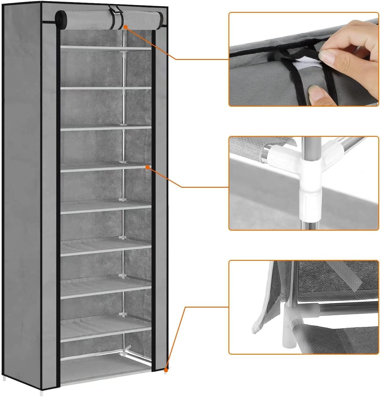 Dust Proof Shoe Rack