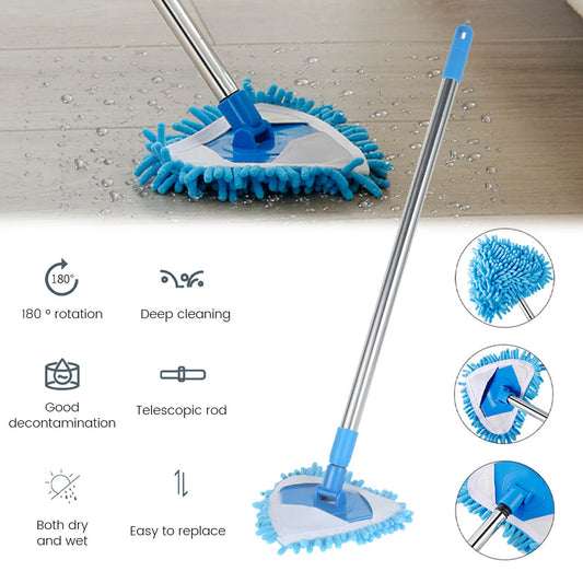 Adjustable Triangle Cleaning Mop