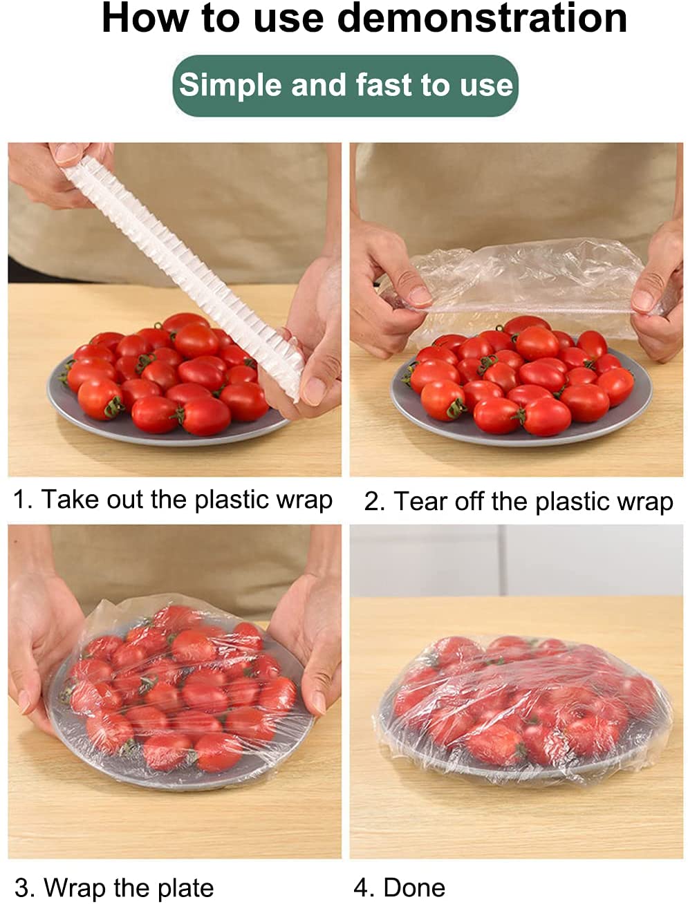 Cling Film Food Covers