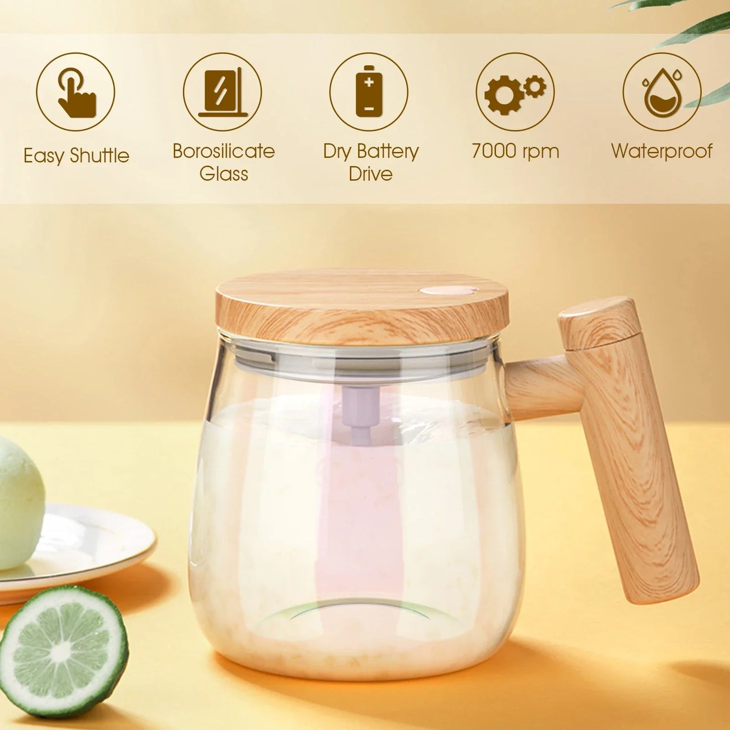 Electric High Speed Mixing Mug