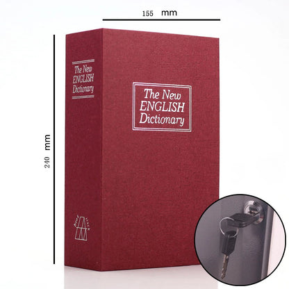 English Dictionary Book Money Box Safe