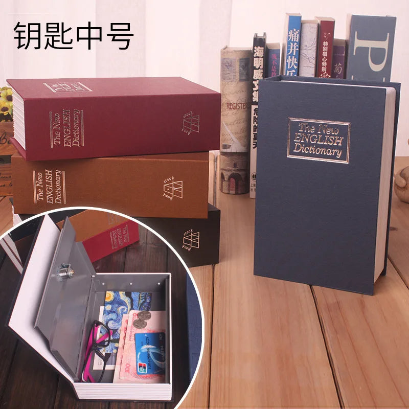 English Dictionary Book Money Box Safe