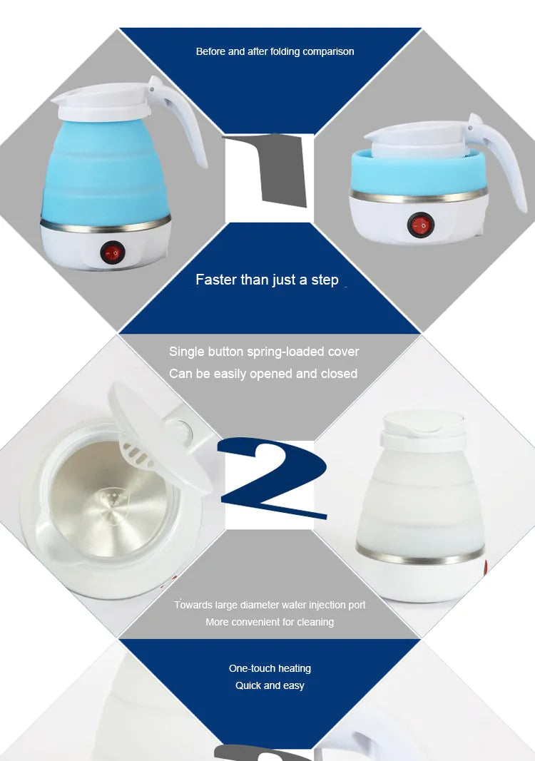 Foldable Silicone Kettle