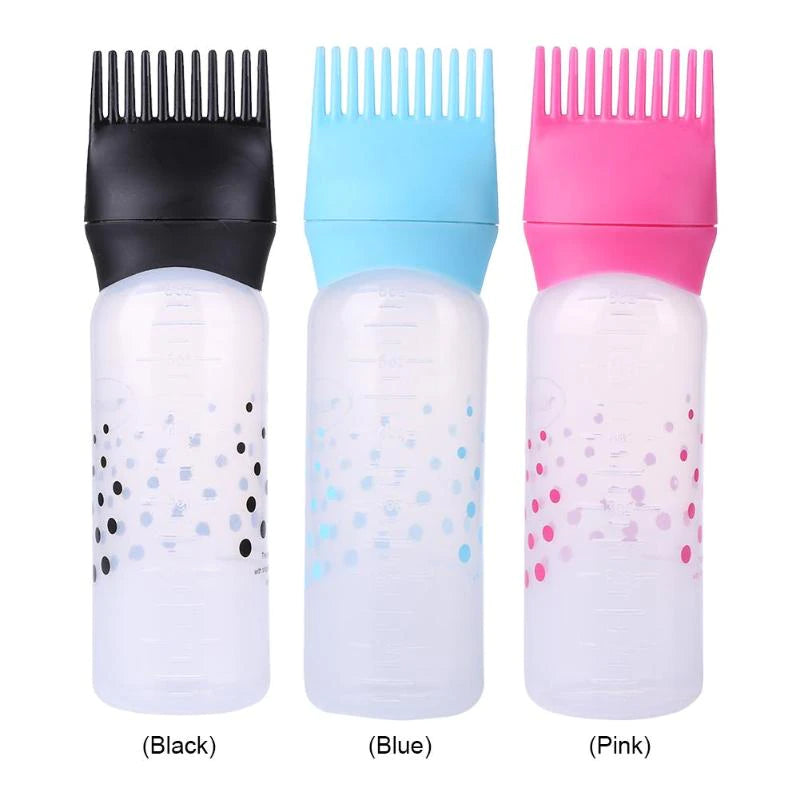 Dye Oil Comb Bottle
