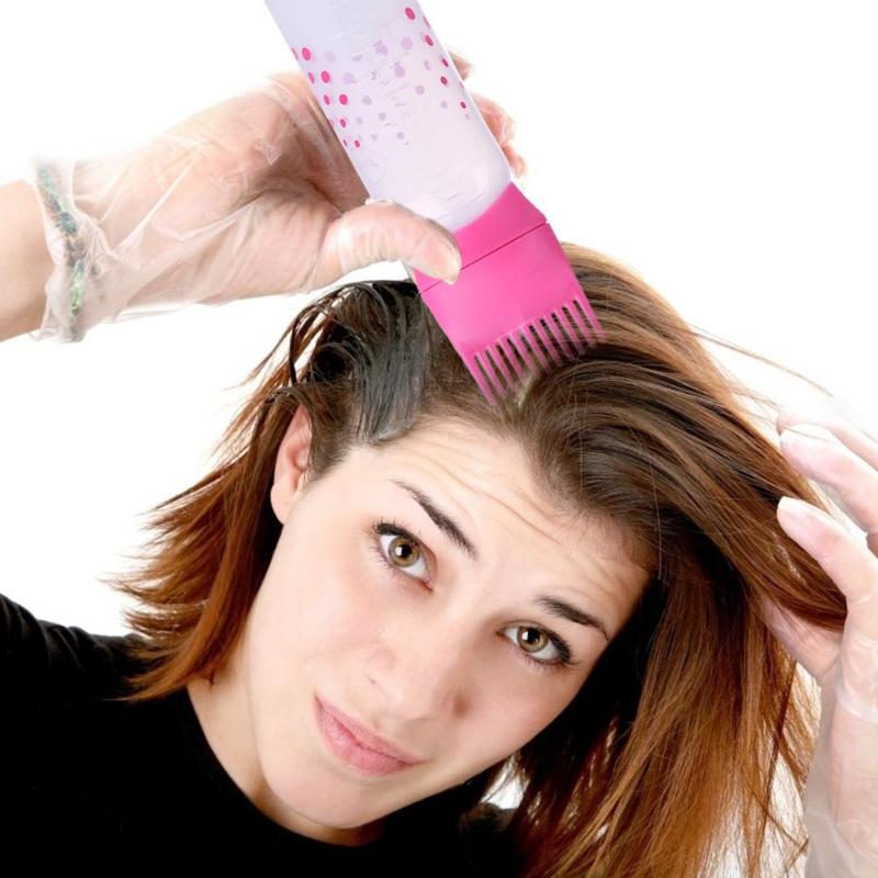 Dye Oil Comb Bottle