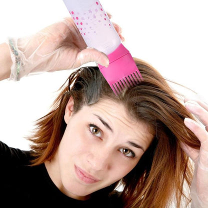 Dye Oil Comb Bottle