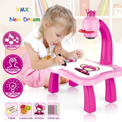 Kids Drawing Painting Projector