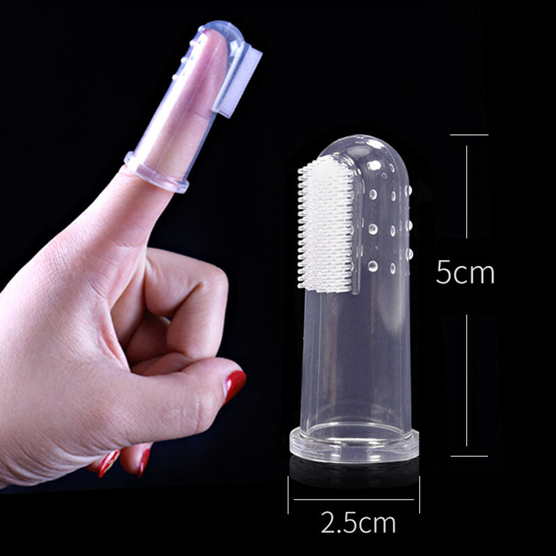 Kids Silicone Finger Toothbrush