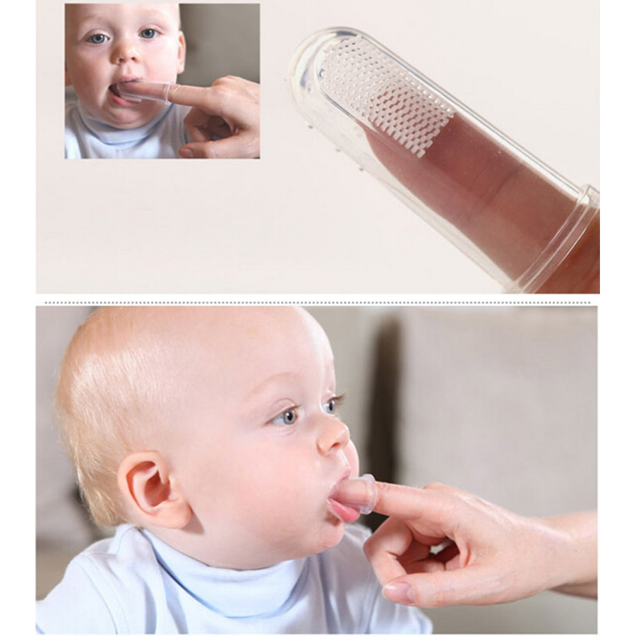 Kids Silicone Finger Toothbrush