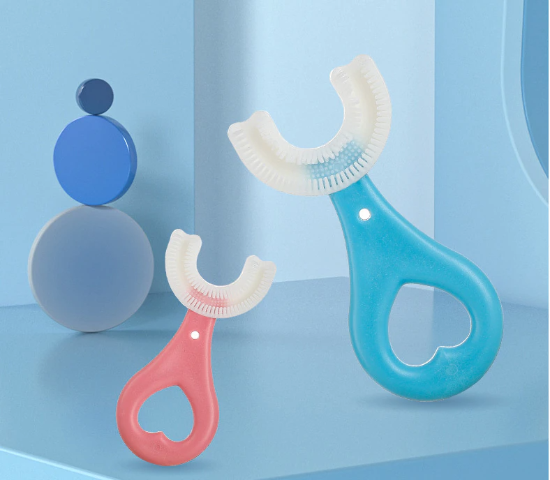 Kids U-shaped Silicone Toothbrush