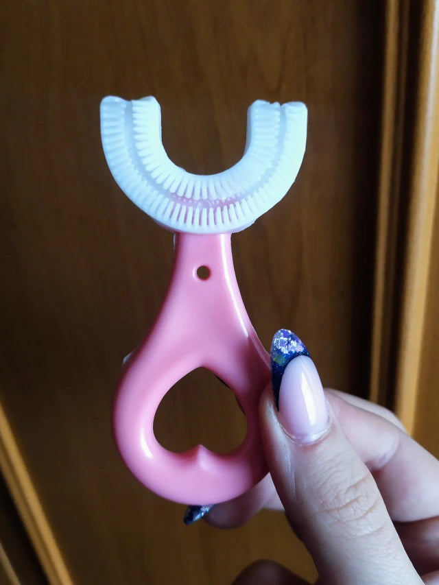 Kids U-shaped Silicone Toothbrush
