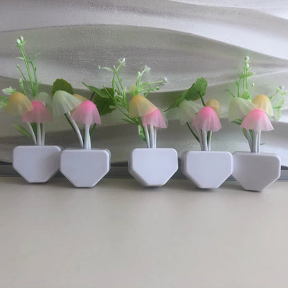 LED Mushroom Night Light