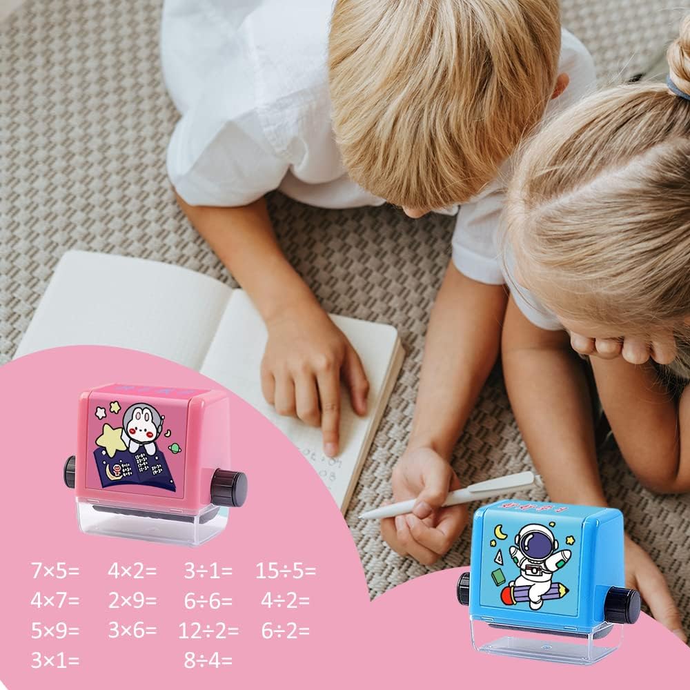 Math Roller Stamp