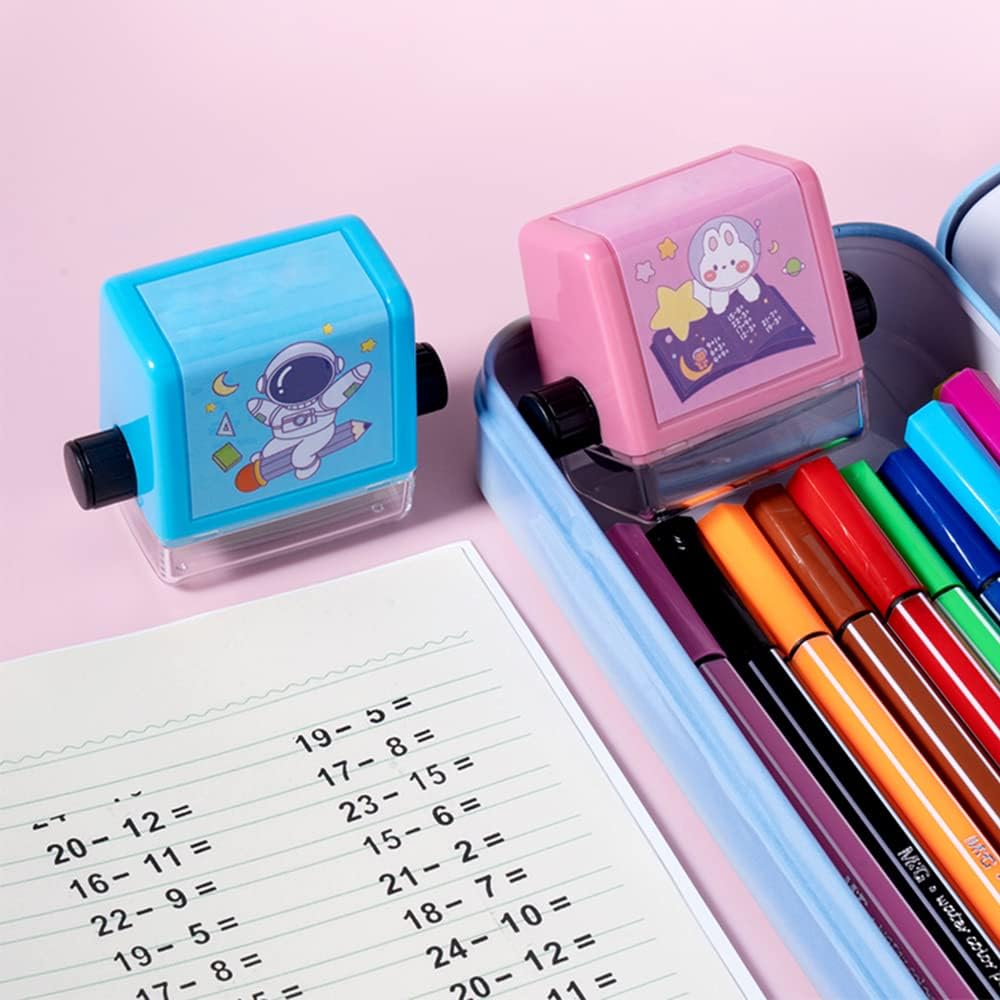Math Roller Stamp
