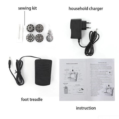 Mini Handheld Pedal Sewing Machine