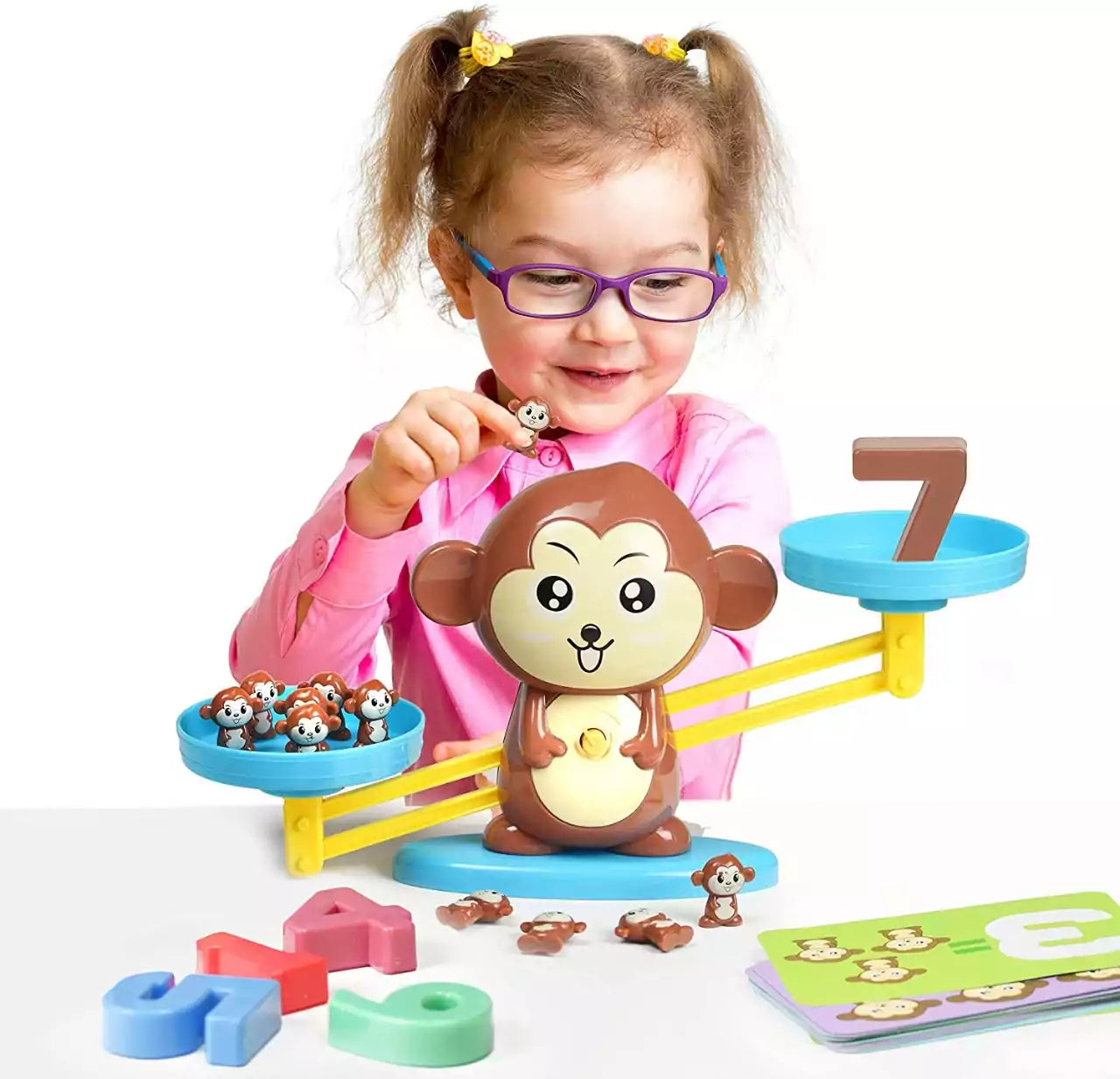 Monkey Balance Math Game