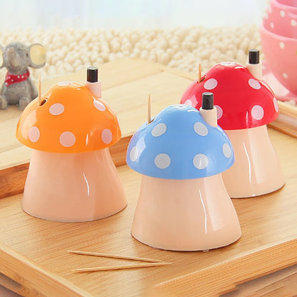 Mushroom Toothpick Dispenser