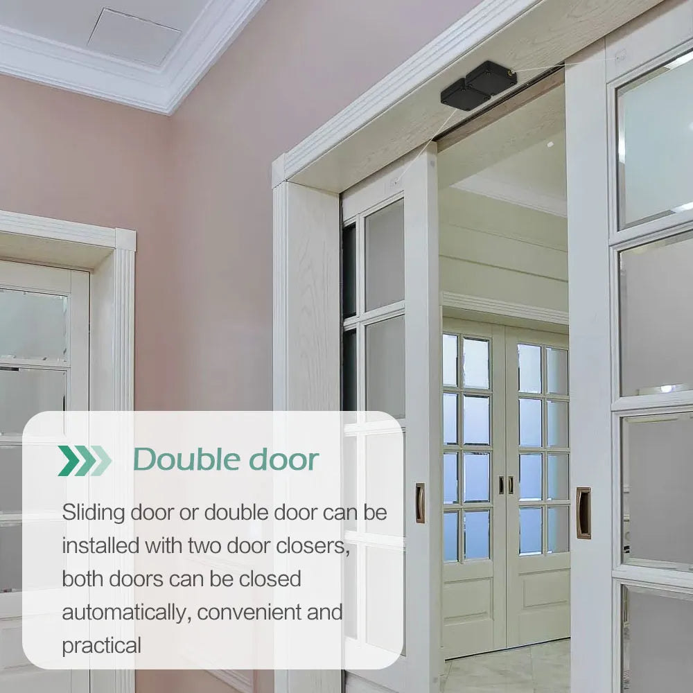 Punch-Free Automatic Door Closer