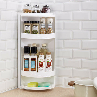 Rotating Corner Storage Rack