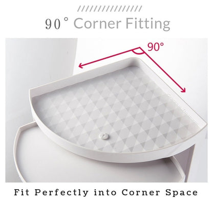 Rotating Corner Storage Rack
