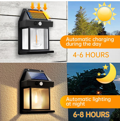 Outdoor Solar Wall Lamp