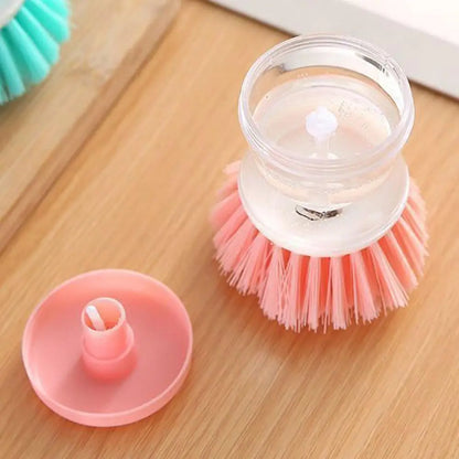 Soap Dispensing Dishwashing Brush