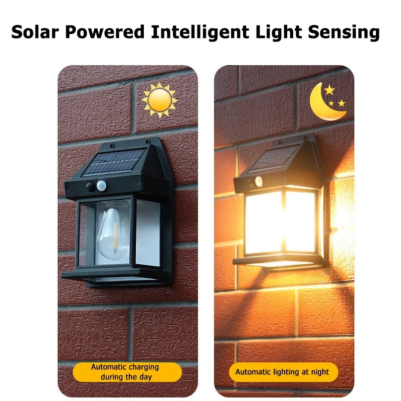Outdoor Solar Wall Lamp