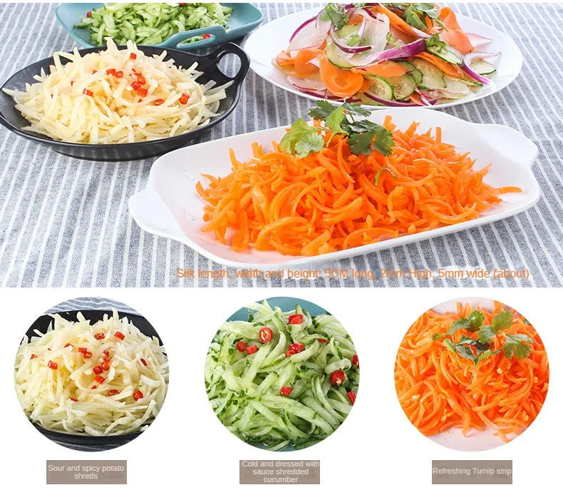 Rotary Drum Vegetable Cutter Grater