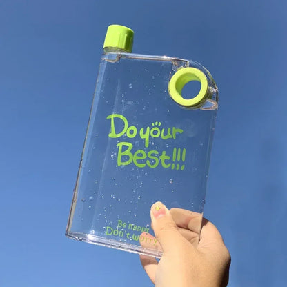 Notebook Water Bottle