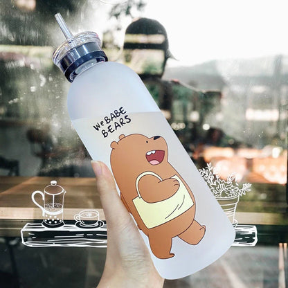 We Bare Bear Water Bottle