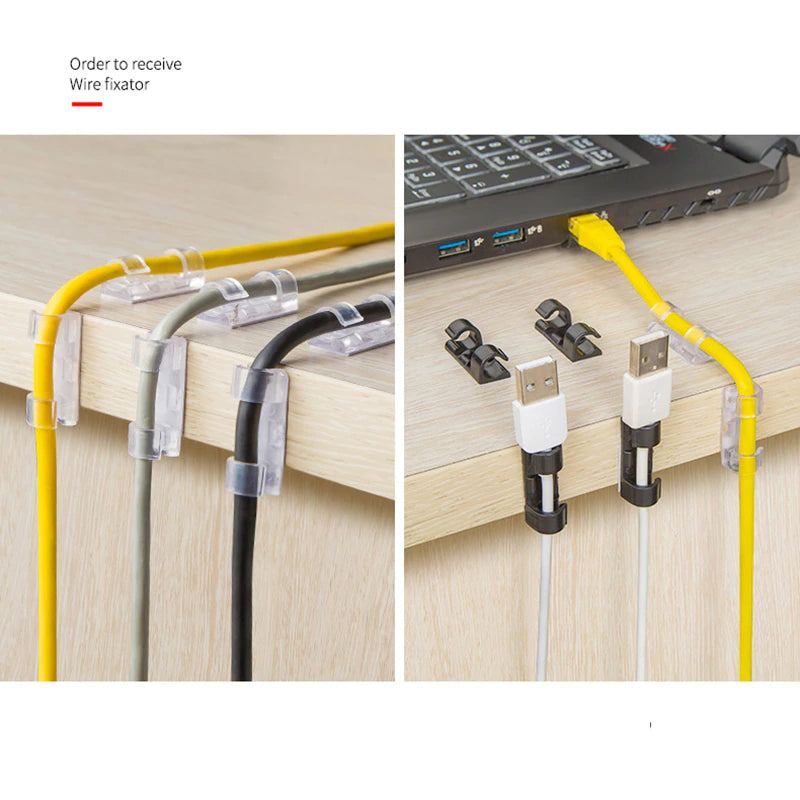 Self-Adhesive Cable Clips