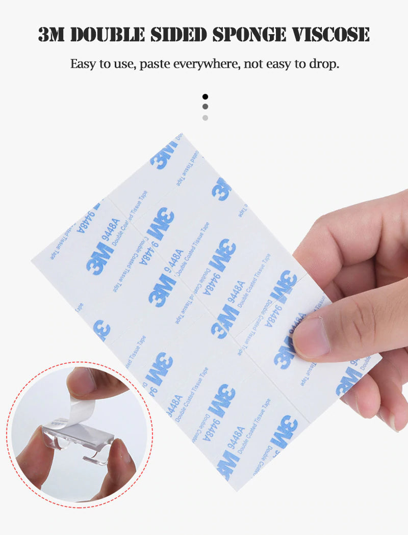 Self-Adhesive Cable Clips