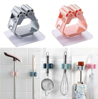 Self Adhesive Mop Broom Holder