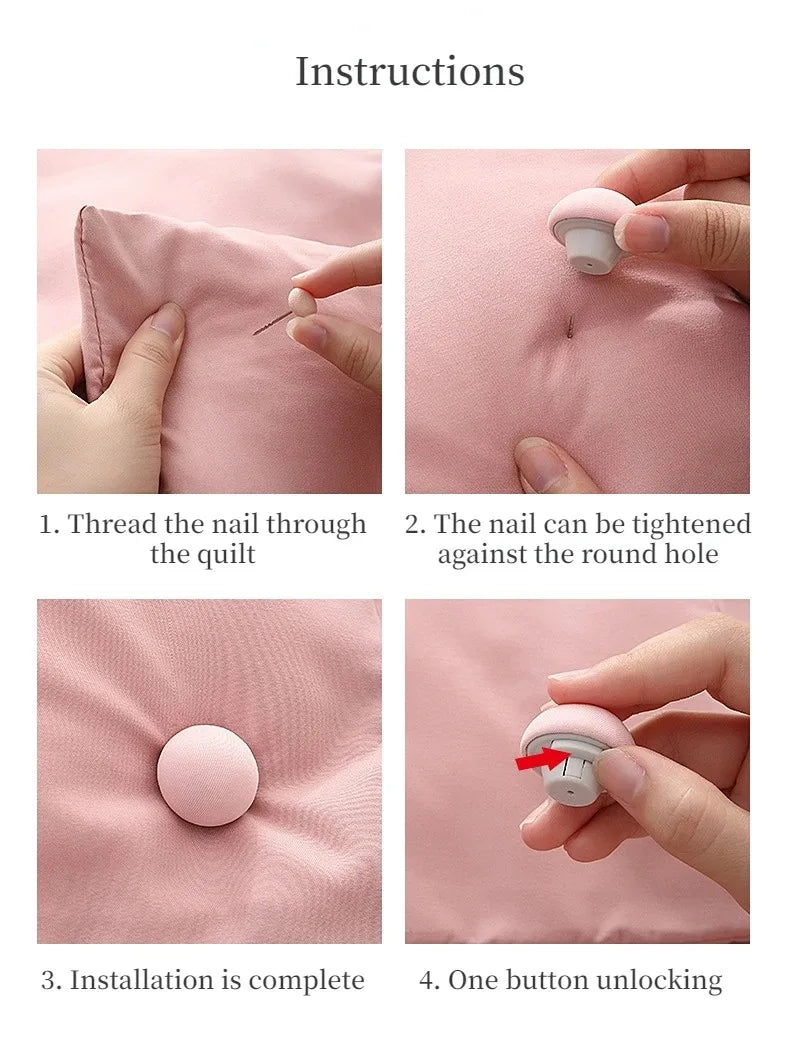 Bed Sheet Quilt Clips