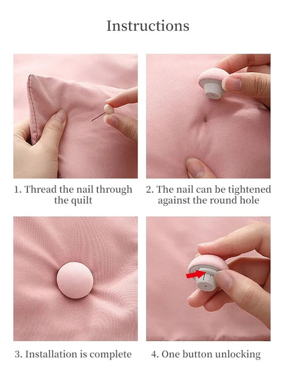Bed Sheet Quilt Clips