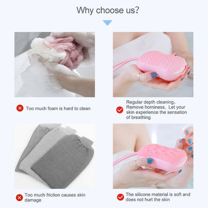Silicone Scrubbing Bath Brush